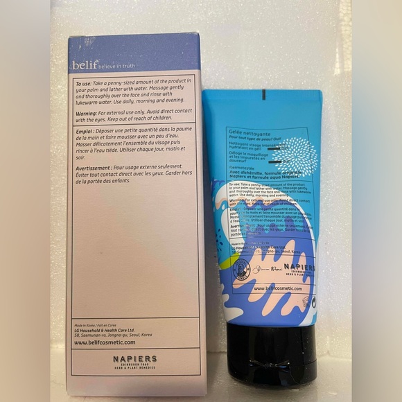 Belif Gentle Aqua Bomb Jelly Facial Cleanser & Makeup Remover - Picture 10 of 15